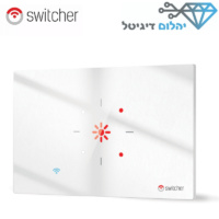 מפסק חכם לדוד שמש Switcher Touch V3 – מתאים לקופסאת גיוויס 3 מקום