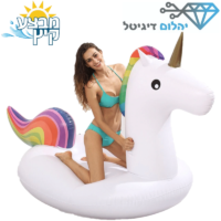 מזרן ים חד קרן ענק מתנפח