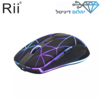 עכבר גיימינג אלחוטי Rii Wireless Gaming Mouse
