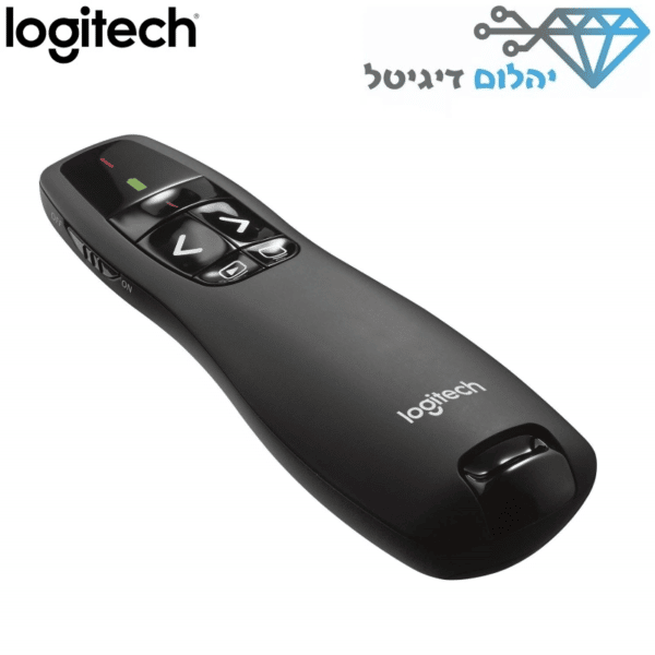 שלט אלחוטי למצגות Logitech R400 2.4GH - יהלום דיגיטל
