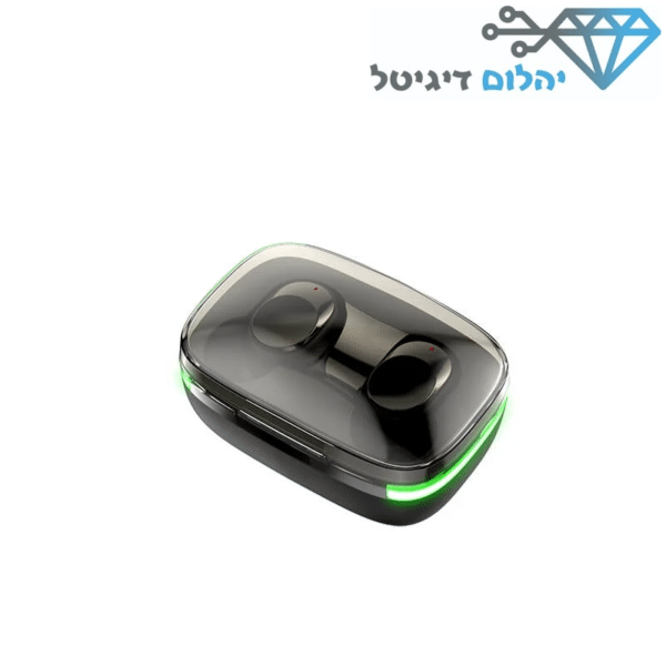 אוזניות אלחוטיות Bluetooth TWS Y60 בצבע שחור