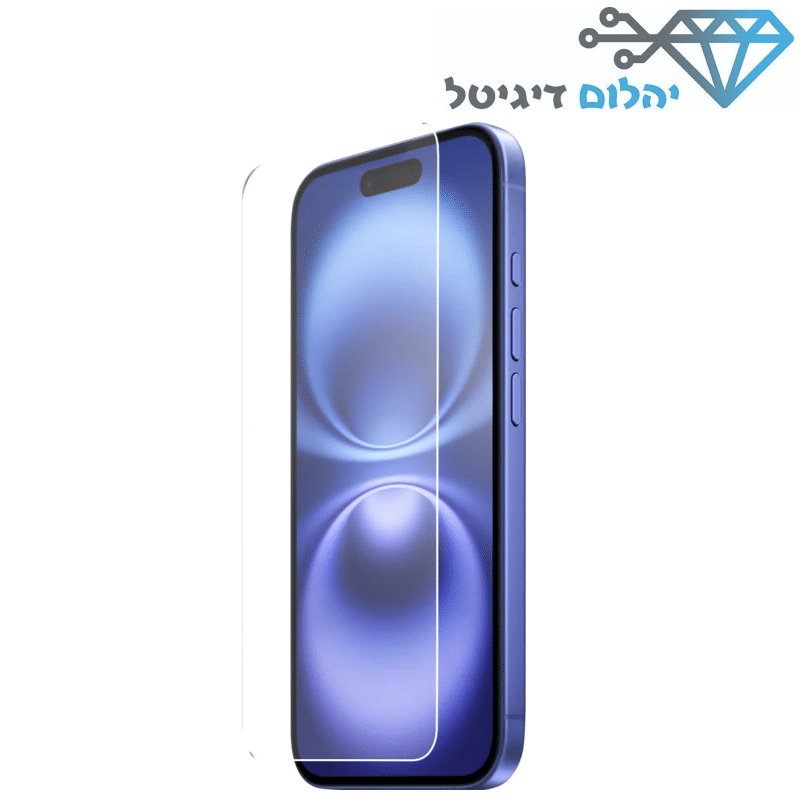 מגן מסך לאייפון 16 מזכוכית איכותית