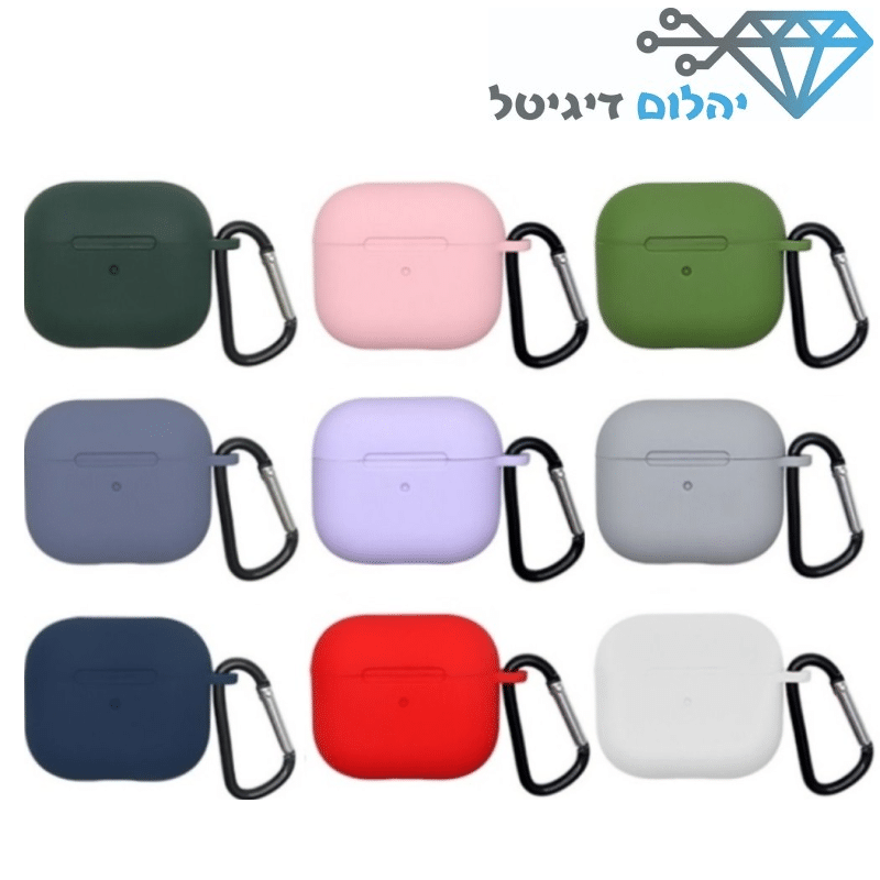 כיסוי לאוזניות איירפודס 4 במגוון צבעים
