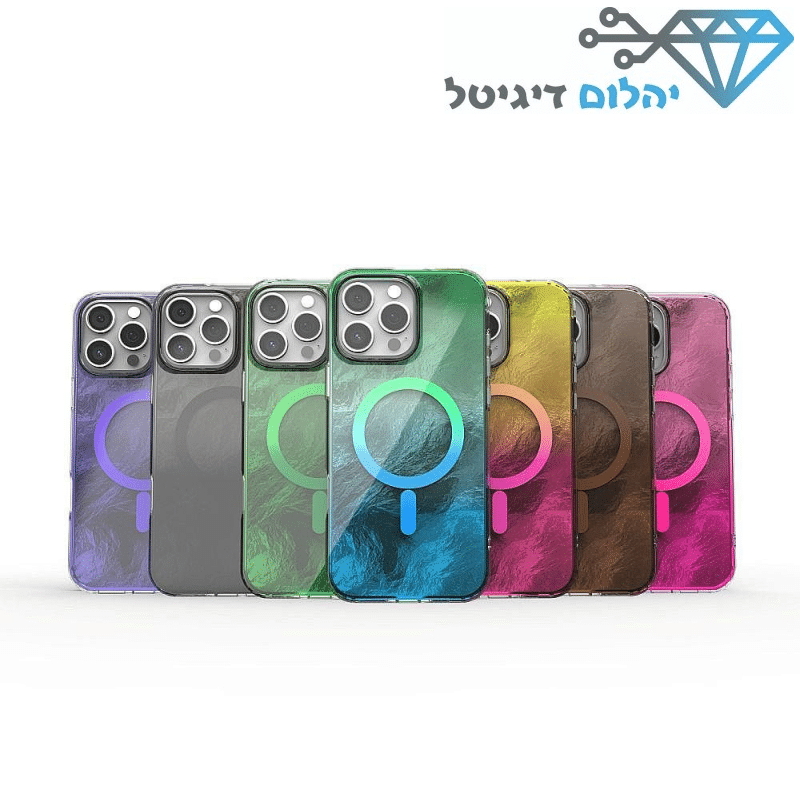 כיסוי לאייפון 17 Magnetic Lava תואם MagSafe